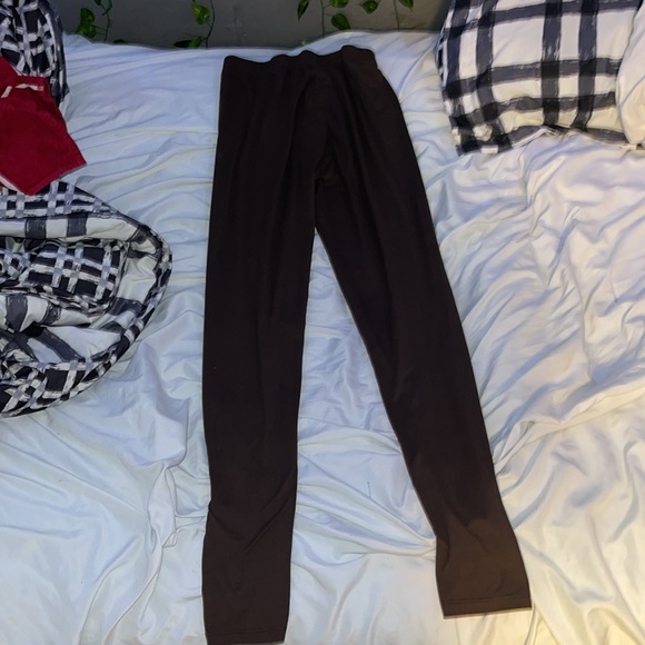Chestnut brown leggings - Picture 2 of 3